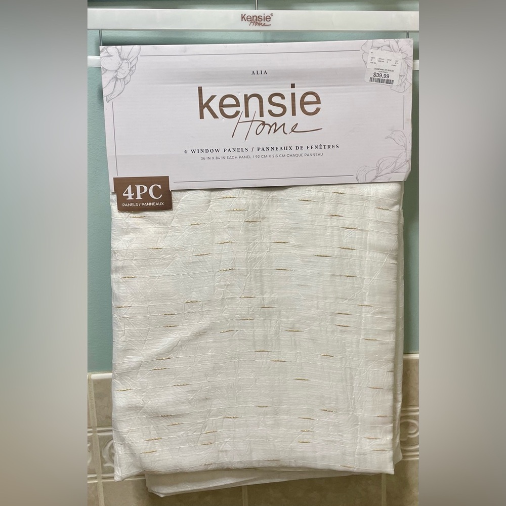 Kensie Home Sheer Window Panels